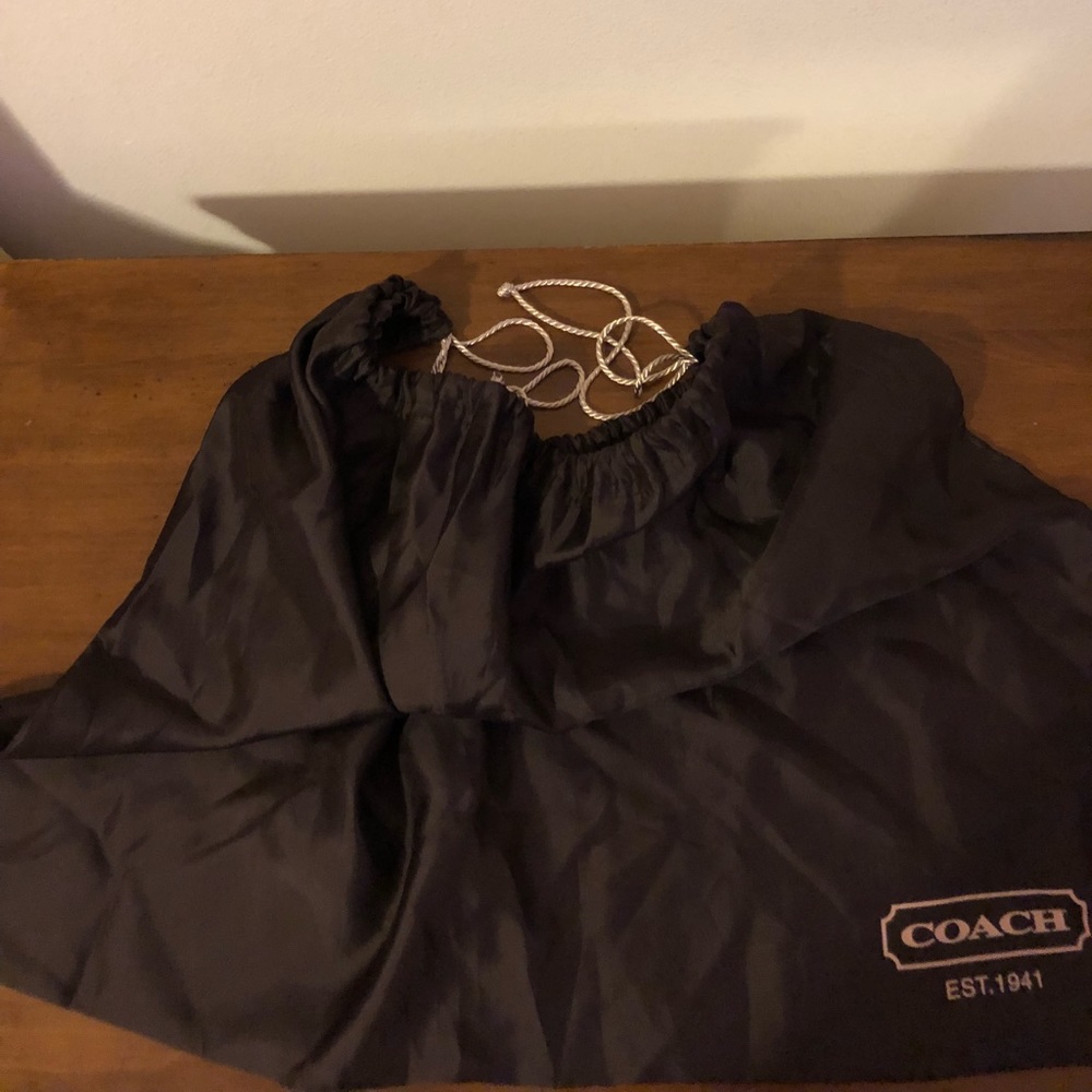 Coach dust bag
